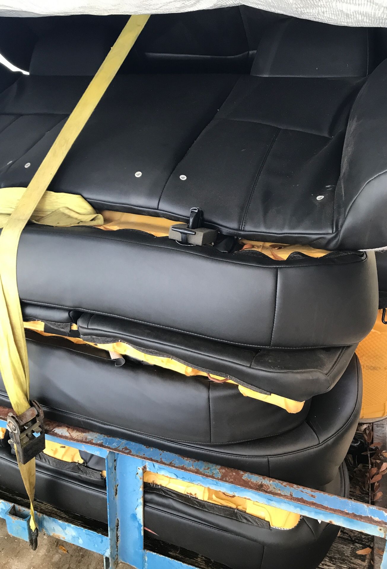 2009-2015 chevy impala police car rear seats and door panels