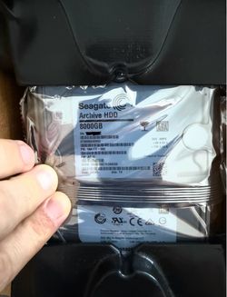8tb Seagate HDD brand new sealed