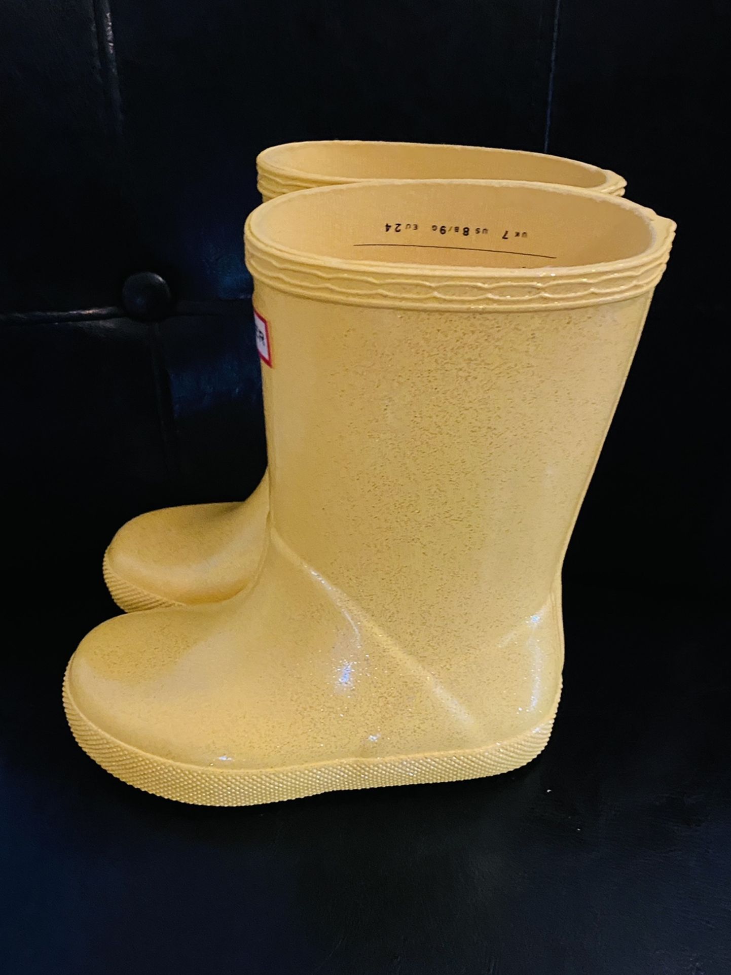 Toddler Glitter Rain Boots