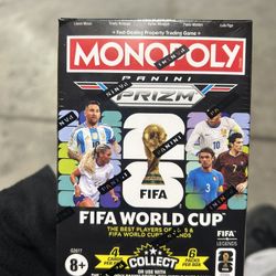 2026 Monopoly Prizm World Cup Trading Cards
