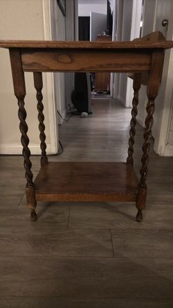 Side table solid wood