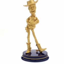2022 Walt Disney World 50th Anniversary Toy Story Woody Gold Statue Figure NEW