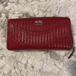 Coach Leather Wallet 