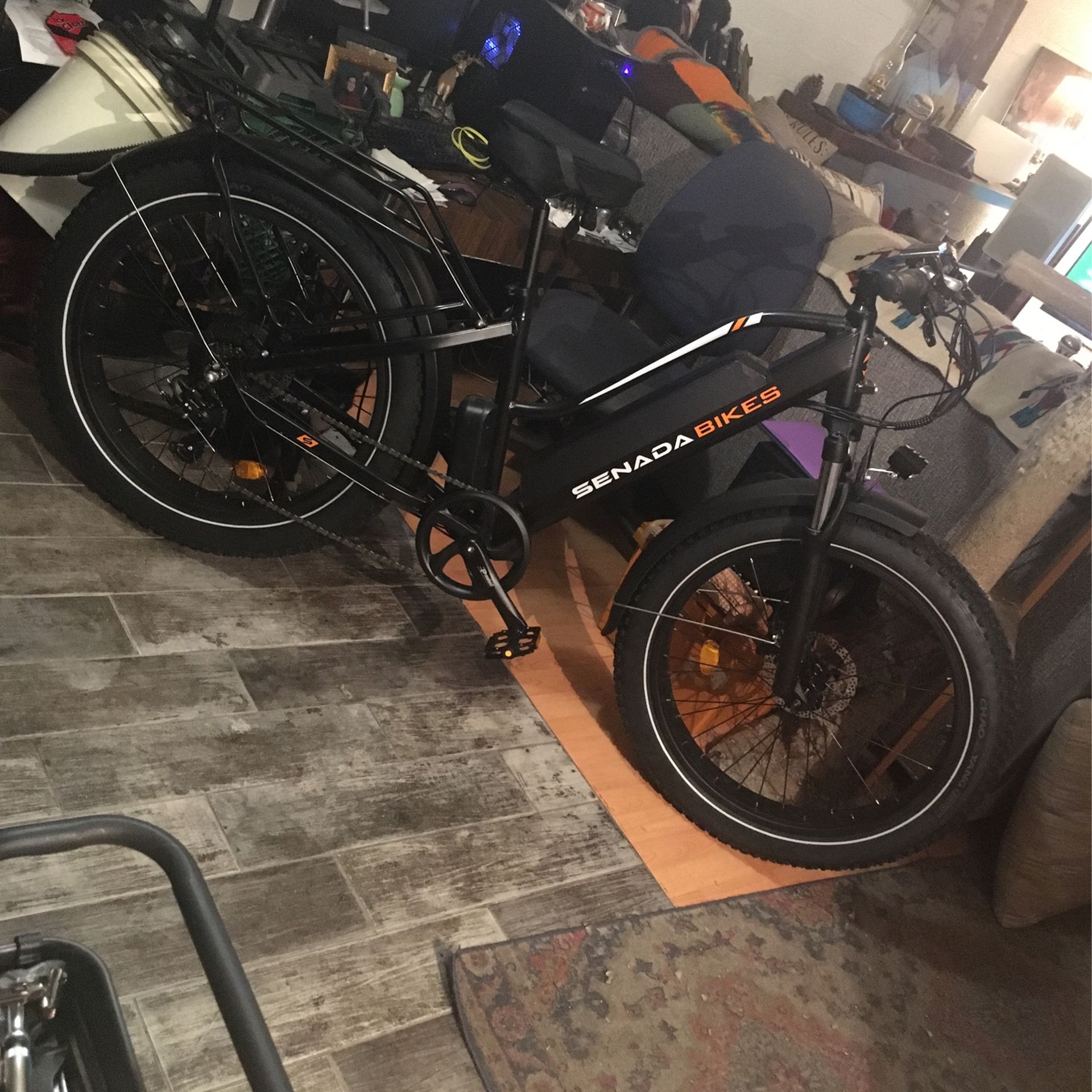 Huge Xmas Sale! Senada Herald Plus 30+ Mph And 80 Mile Range W/1000 watt + Best In Class 95 NewtonmtrsTorque, Hybrid Between Reg Top Tube + PS Thru