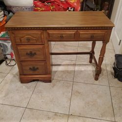 Vintage Wood Desk