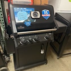 Bbq Grill Gas Propane Napoleón With Side Burner 