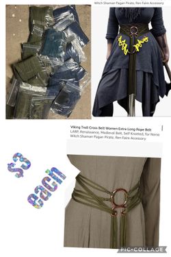 Cross rope belt