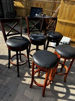 Solid Wood Bar Stools