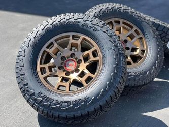 Toyota Tacoma 4runner Tundra Sequia rims tires 17’’ TRD PRO wheels rims tires