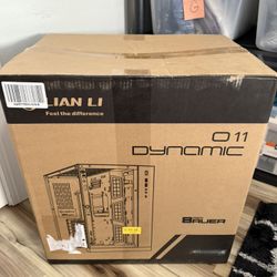 Lian li 011 Dynamic Black Computer Case (Never Used)
