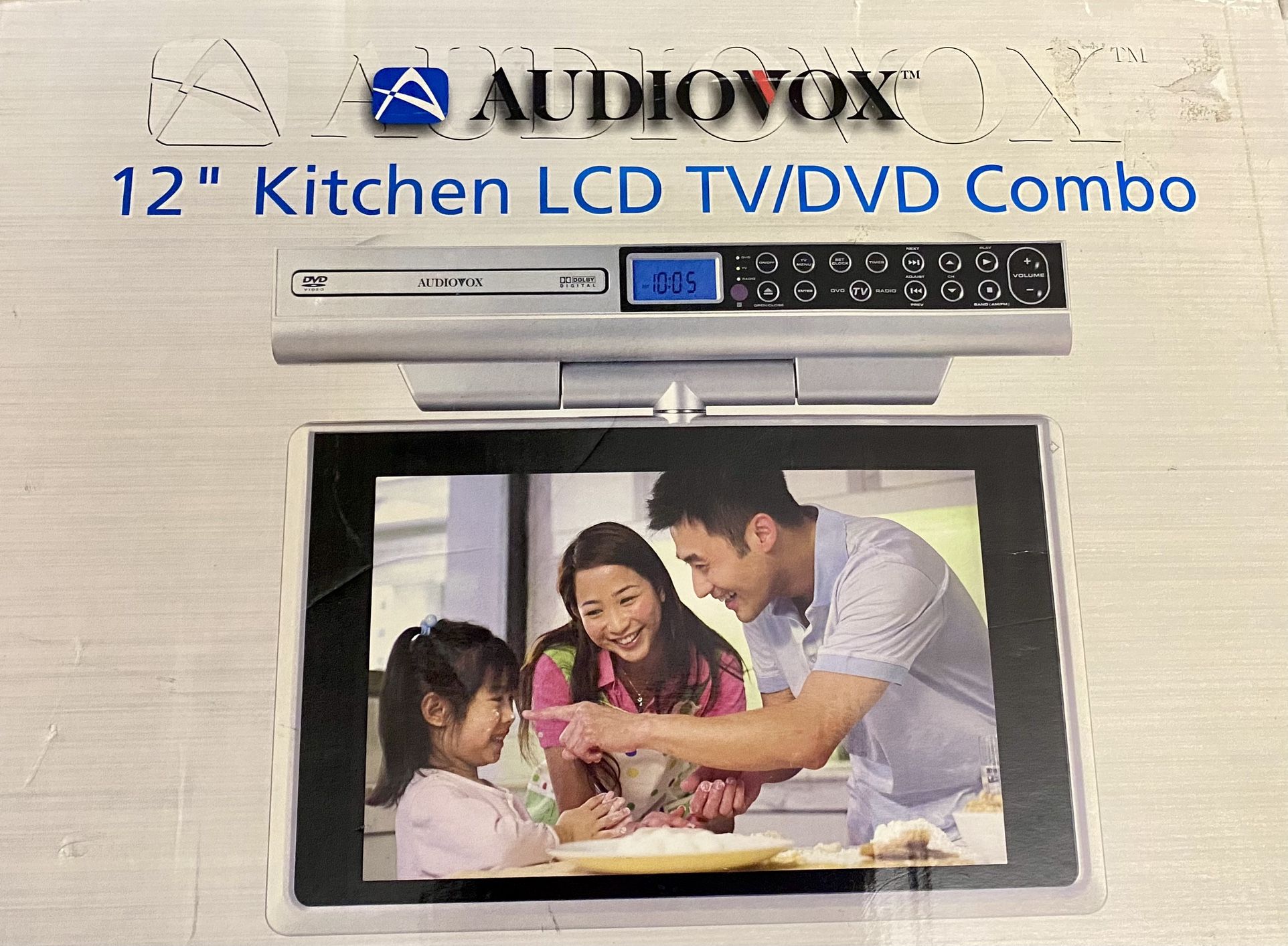 12 Inch Kitchen Lcd Tv/Dvd Combo