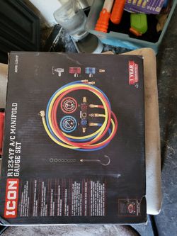 ICON R134A AC MANIFOLD GAUGR SET