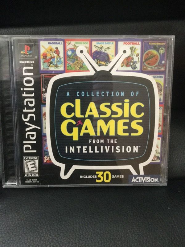 Classic Games by Playstation * 30 games on the CD