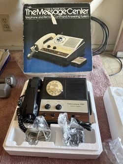 Vintage Code-a-Phone 1500 Remote- Command Rotary Phone & Answering Machine JAPAN