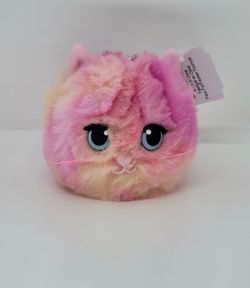 Bath & Body Works Colorful Cat Kitten Pom Pocketbac Holder Clip