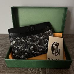 Black Go yard wallet card holder