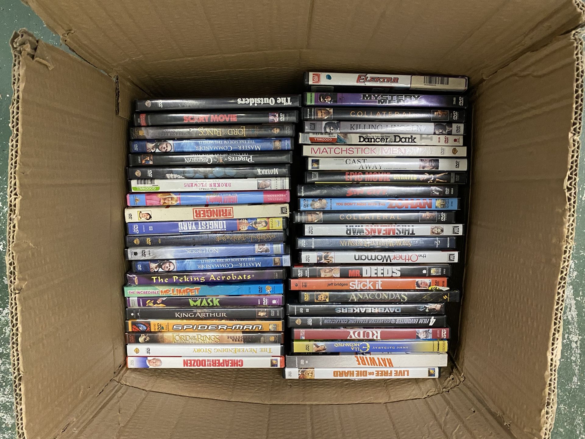 Box Of DVDs