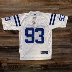 New Reebok Indianapolis Colts Dwight Freeney NFL JERSEY Men's MEDIUM 7009A