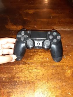 Ps4 Black Controller Could Use For Parts  Has Controller Drift Everything Else Is Working