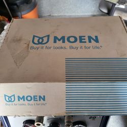 Commercial Moen Faucet Chrome Finish