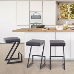 Modern Backless Bar Stools