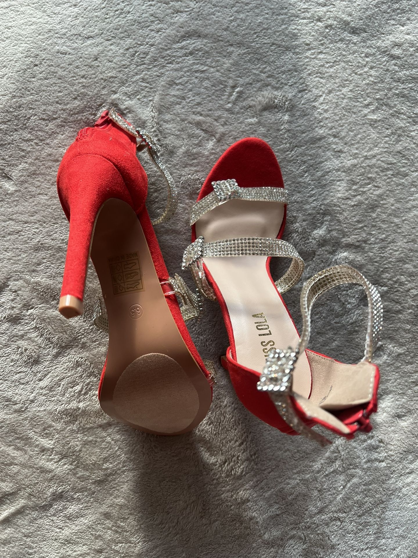 Women’s Miss Lola Red Sued Heels