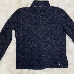 Black With Gray Sweater Super Soft Material 