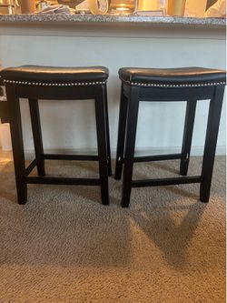 Black Bar Stool 26 inches