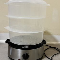 9.5QT 3-Tier Food Steamer – Great Condition – $15 (Orig. $45)