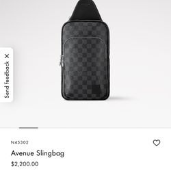Louis Vuitton Avenue Sling bag ! 🔥