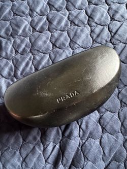 Black Prada hard case for sunglasses - used