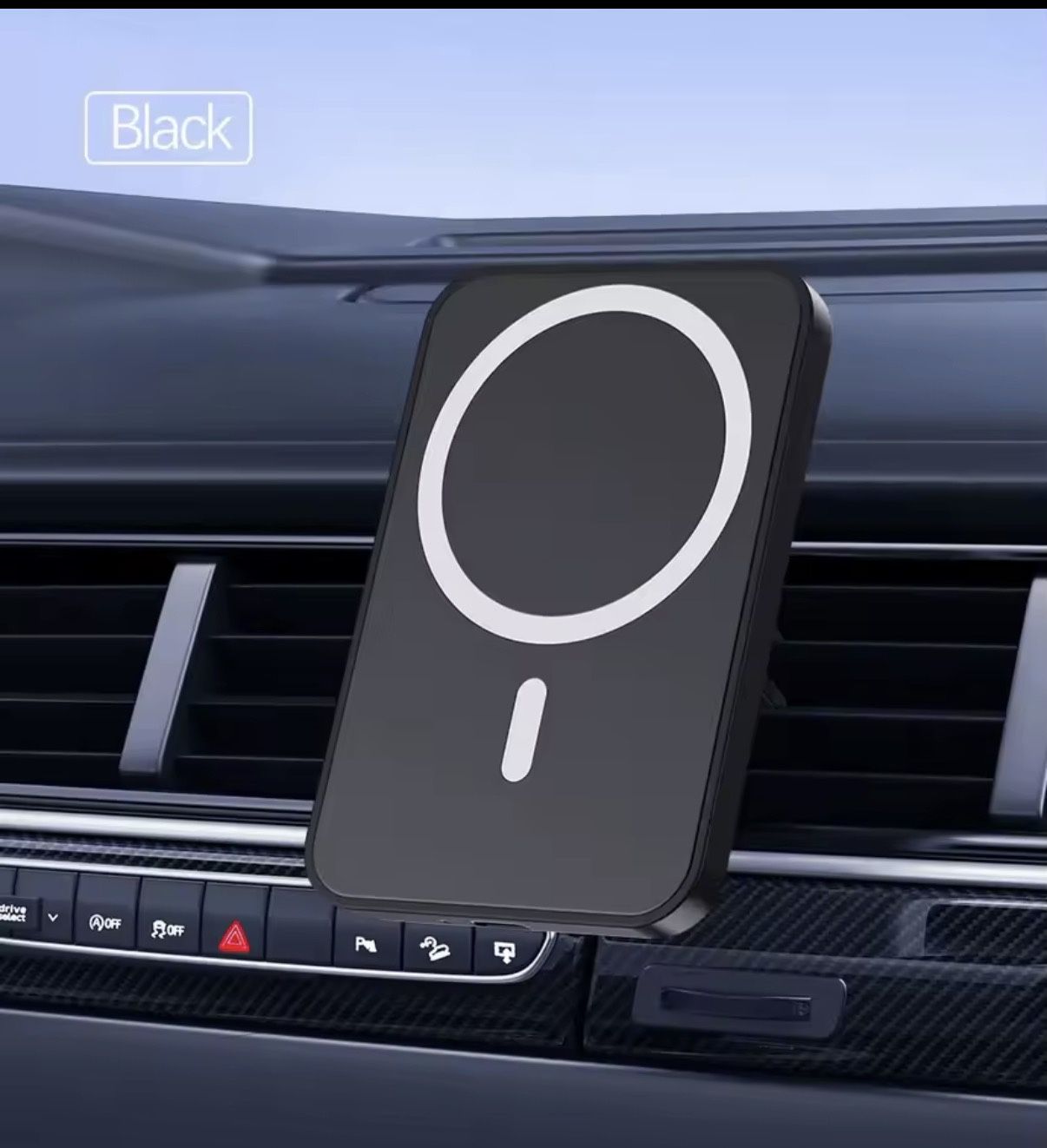 15W Magnetic Car Wireless Charger For Magsafe iPhone 12 13 14 15 16 Pro Max Air Vent Car Phone Holder Stand Fast Car Charging