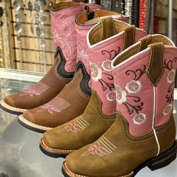 Botas Vaqueras Para Niña