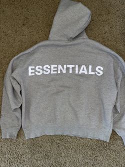 Fear of God Essentials Hoodie Grey