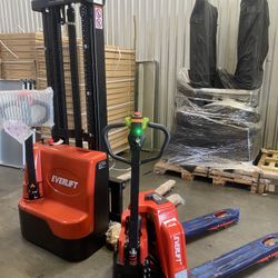 Wholesale Price Open To The Public New Full Electric Pallet Jacks Pallet Stackers Forklift 