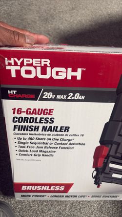 Finish nailer