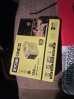 Ryobi one 150 watt  power source