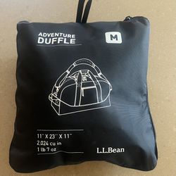 Brand New LL Bean Duffle Bag Medium!