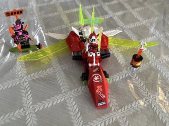 LEGO 71707 Kai's Mech Jet w/ Digi Kai + Richie - Prime Empire Complete