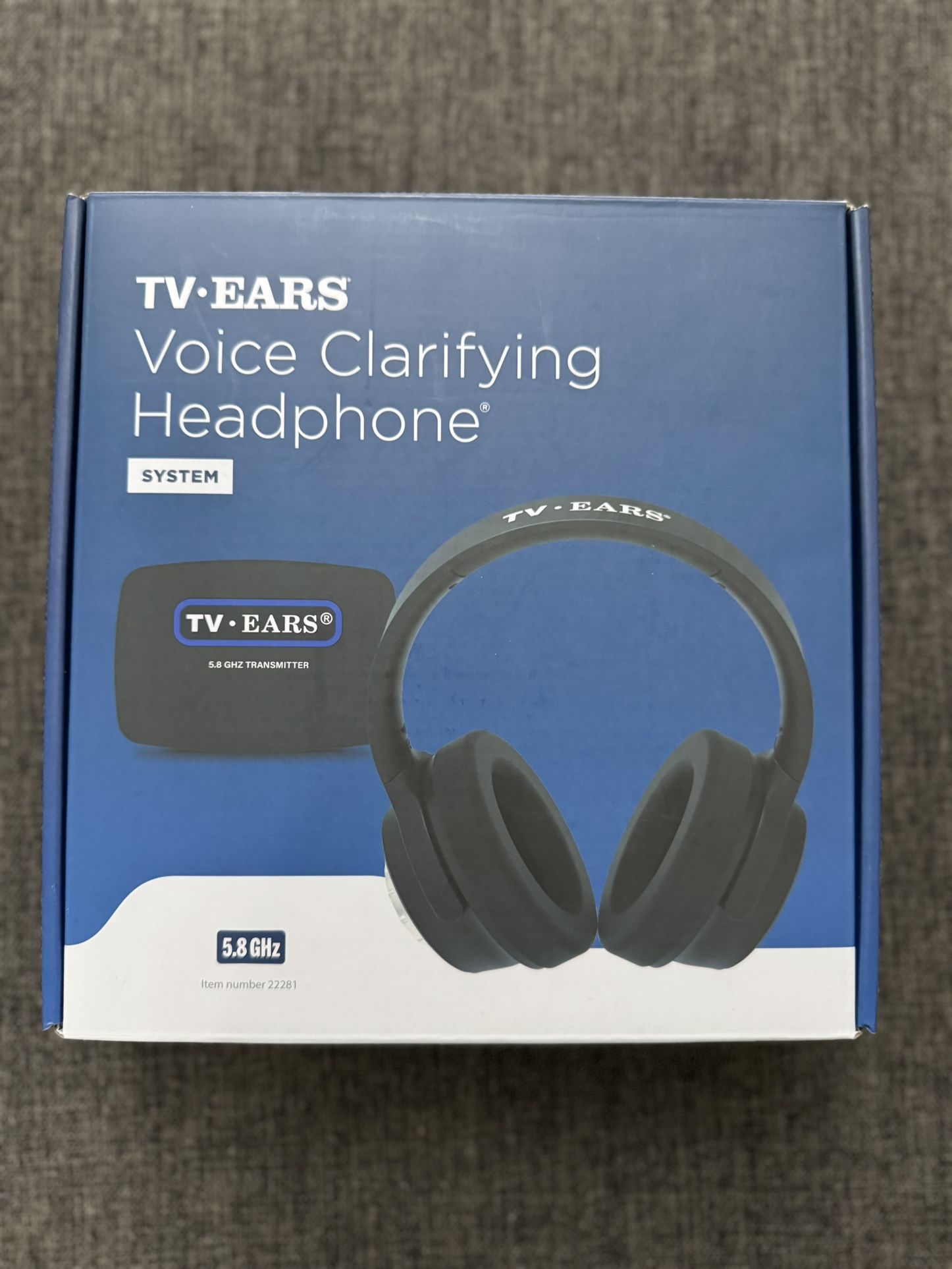 TV · EARS 5.8 GHz Wireless Headphones System for TV