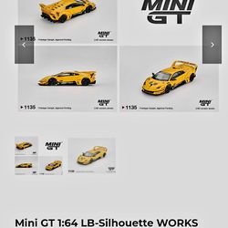 Mini GT 1.64 Lamborghini Murciélago