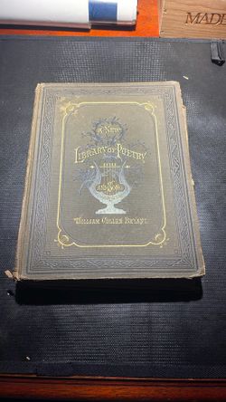 Antique 1880 A New Library of Poetry and Song