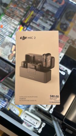 DJI wireless mic2 new inbox