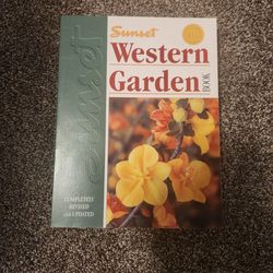 Sunset Western Garden Book, like new