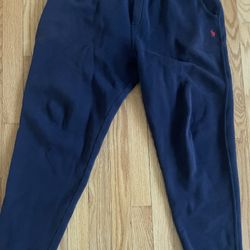 Navy Blue Polo Sweatpants Authentic 
