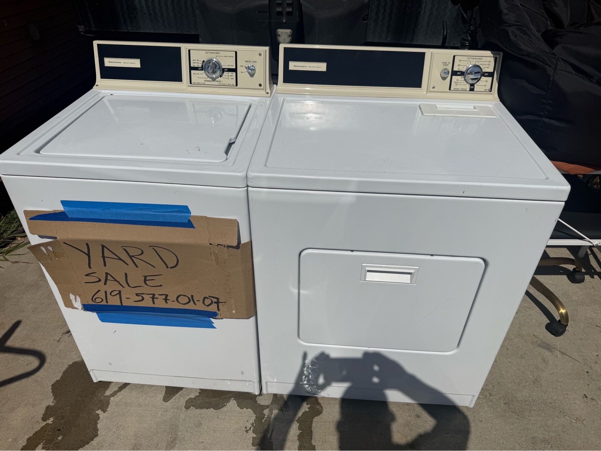 Whasher and dryer electric