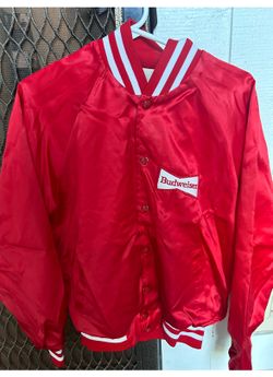 Vintage Budweiser Satin Jackets