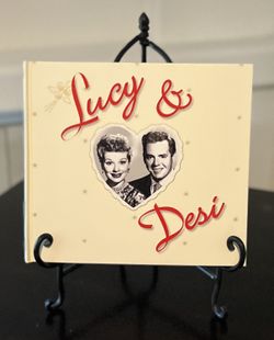 Collector’s Scrapbook - Lucy & Desi and signed photo with “Love Lucy”
