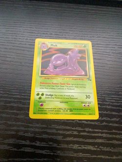 Pokemon Muk 28/62 Fossil Set