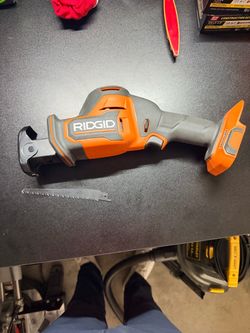 Ridgid reciprocating saw - $75